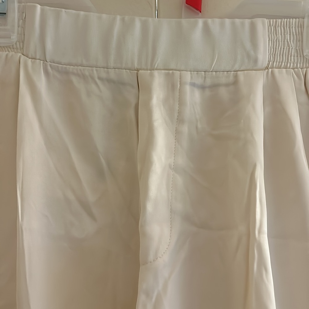 ZARA high waisted satin wide leg pants, worn once - Picture 2 of 4